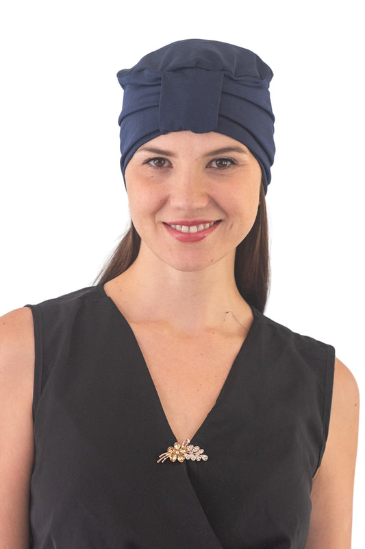 Turbante azul